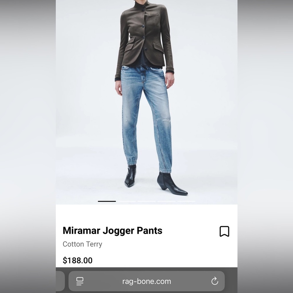 Rag & Bone Miramar Jeans (XS) - Picture 7 of 8